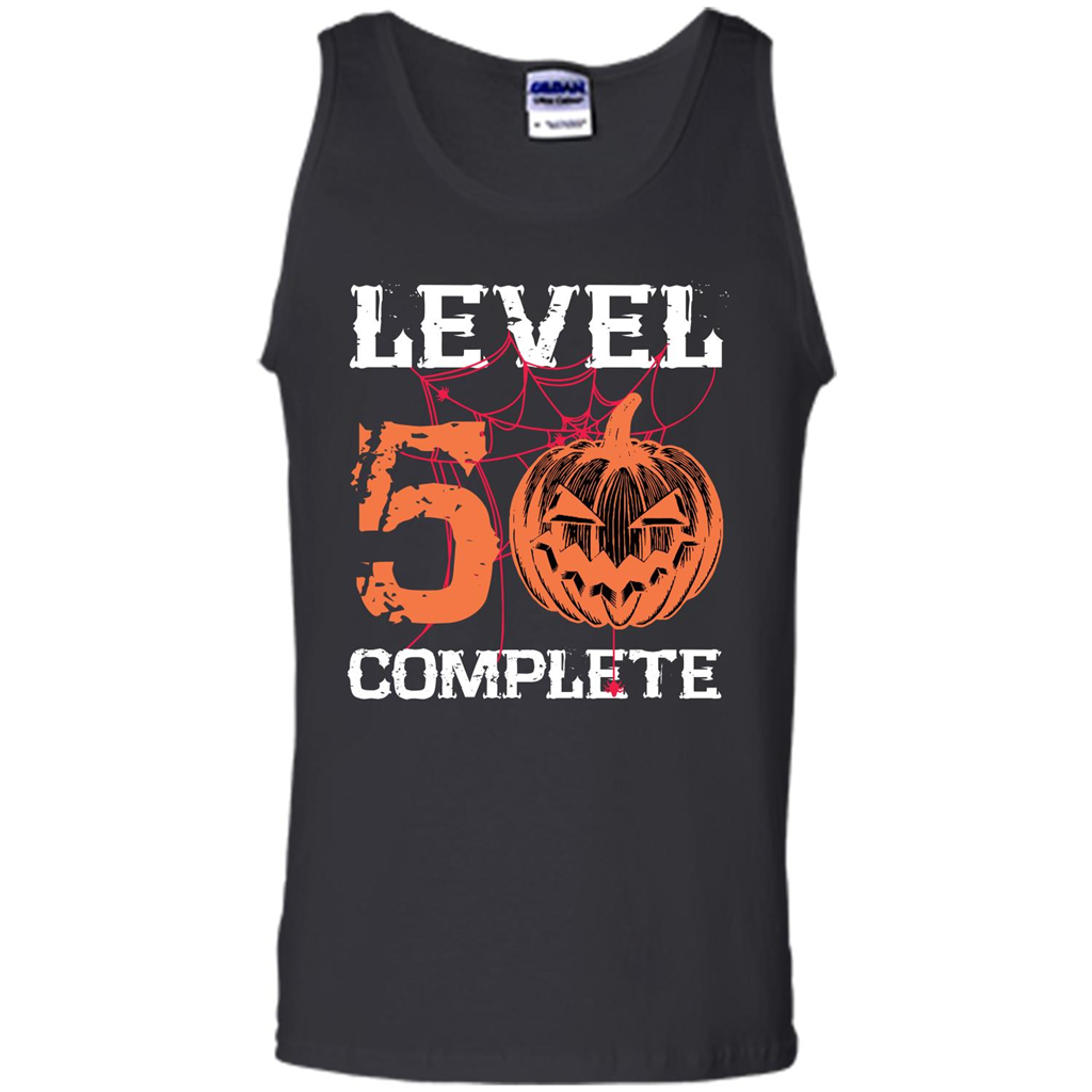 Halloween T-shirt Level 50 Complete Black