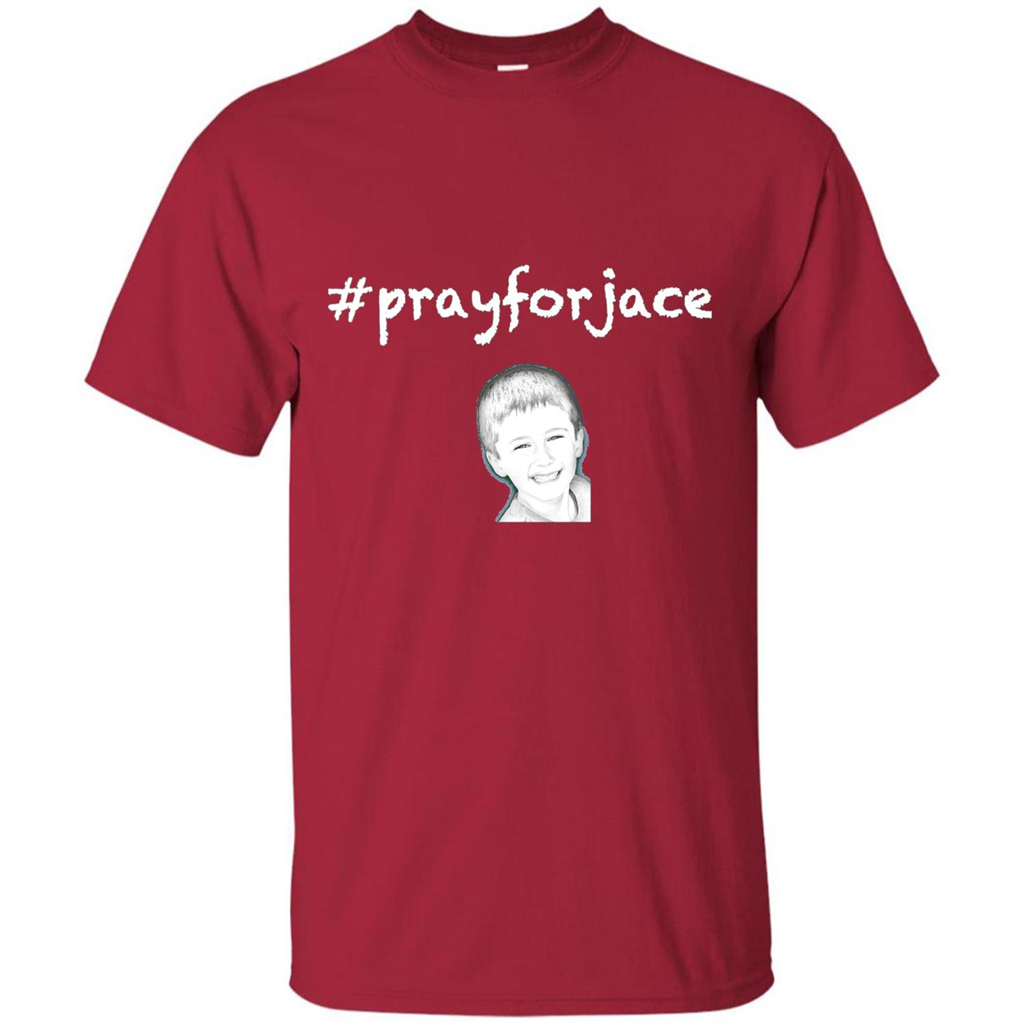 Pray for Jace T-shirt Cardinal