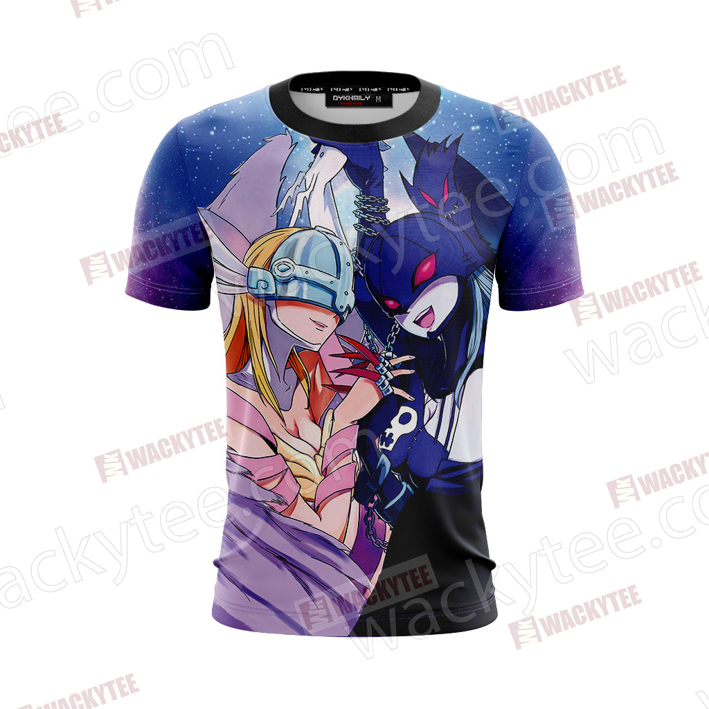 Digimon Angewomon And Ladydevimon 3D T-shirt