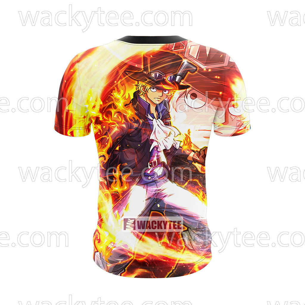 One Piece Sabo 3D T-shirt