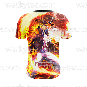 One Piece Sabo 3D T-shirt