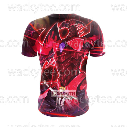 Yu Gi Oh! Jack Atlas And Red Demon's Dragon Unisex 3D T-shirt