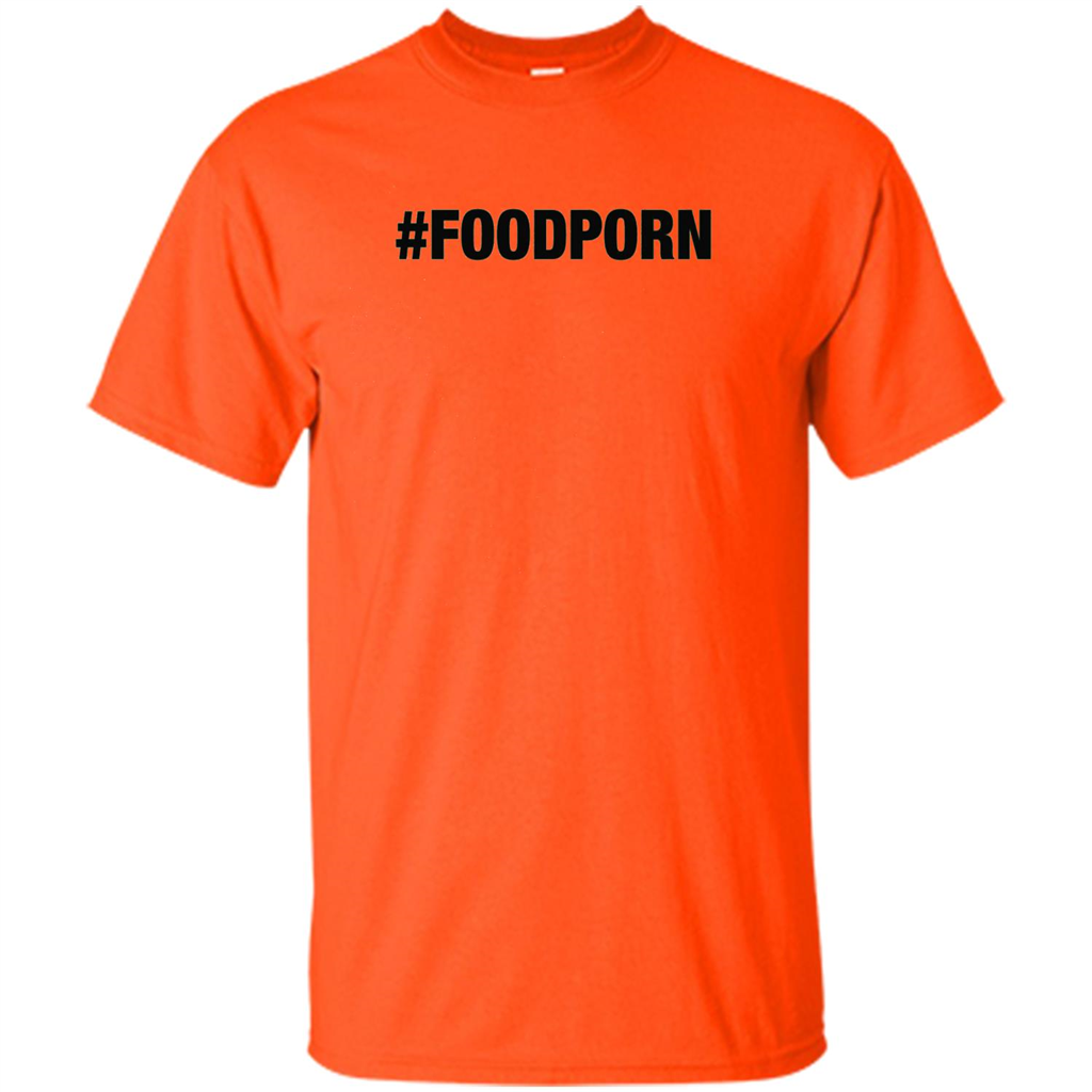 Foodporn T-shirt Orange