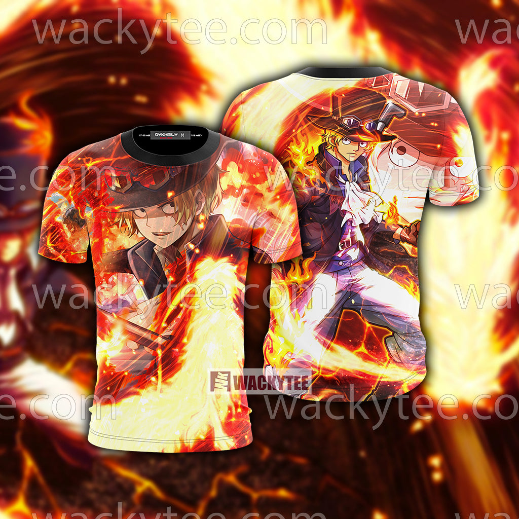 One Piece Sabo 3D T-shirt T-shirt