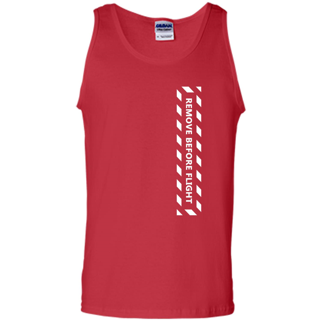 Remove Before Flight Aviation Pilot T-shirt Red