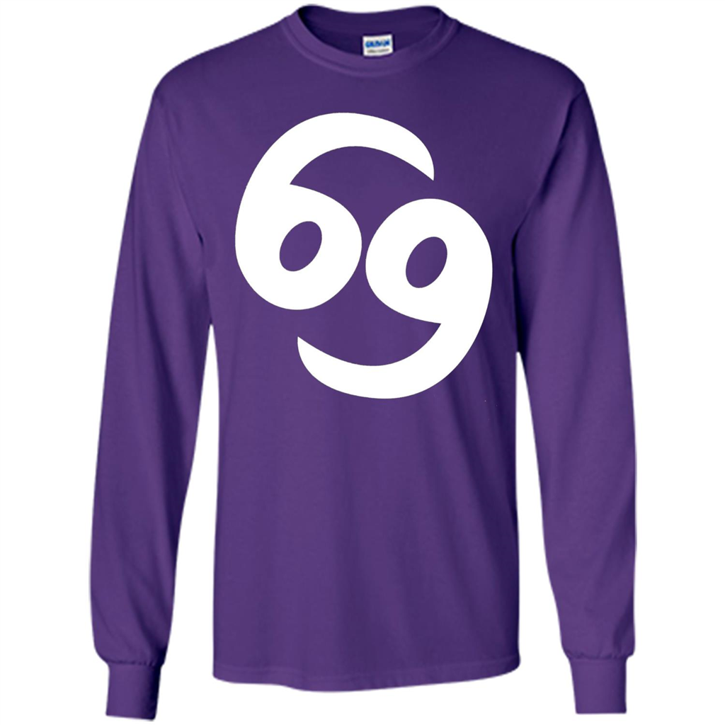 Cancer Zodiac T-shirt Purple