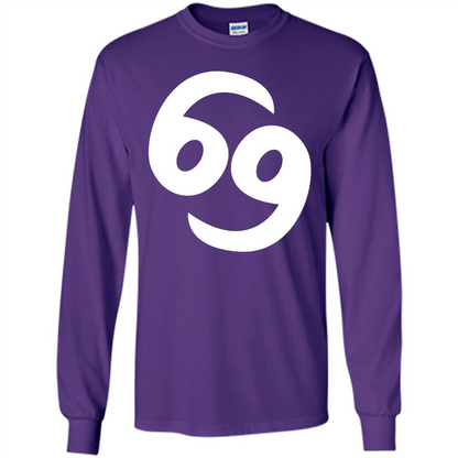 Cancer Zodiac T-shirt Purple