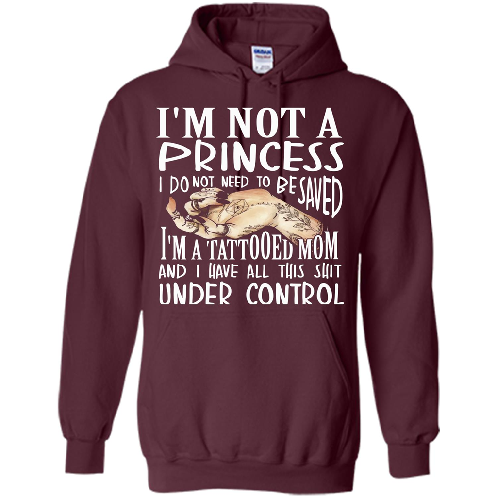 Mommy T-shirt I'm Not A Princess I Do Not Need To Be Saved T-shirt