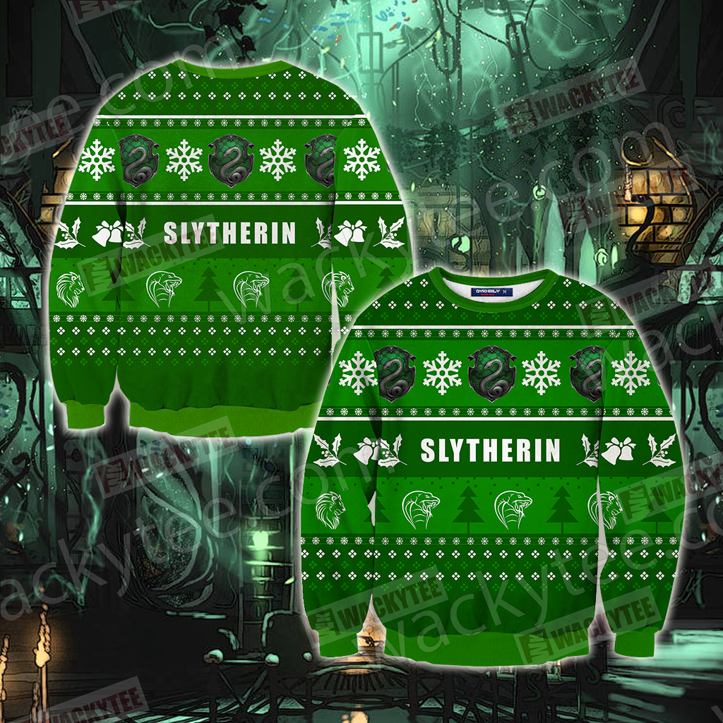 Harry Potter - Slytherin House New Version Unisex 3D Sweater