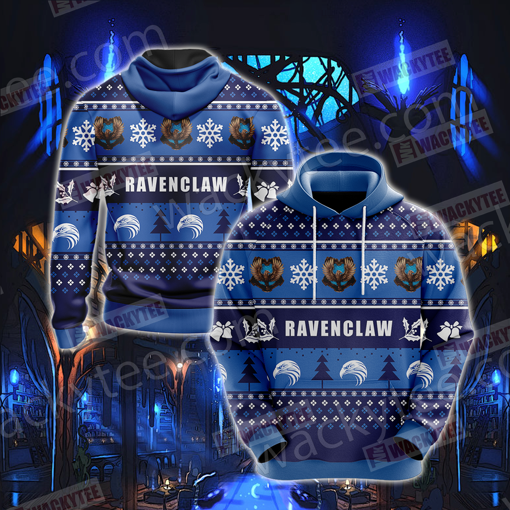 Harry Potter - Ravenclaw  House New Version Unisex 3D Hoodie