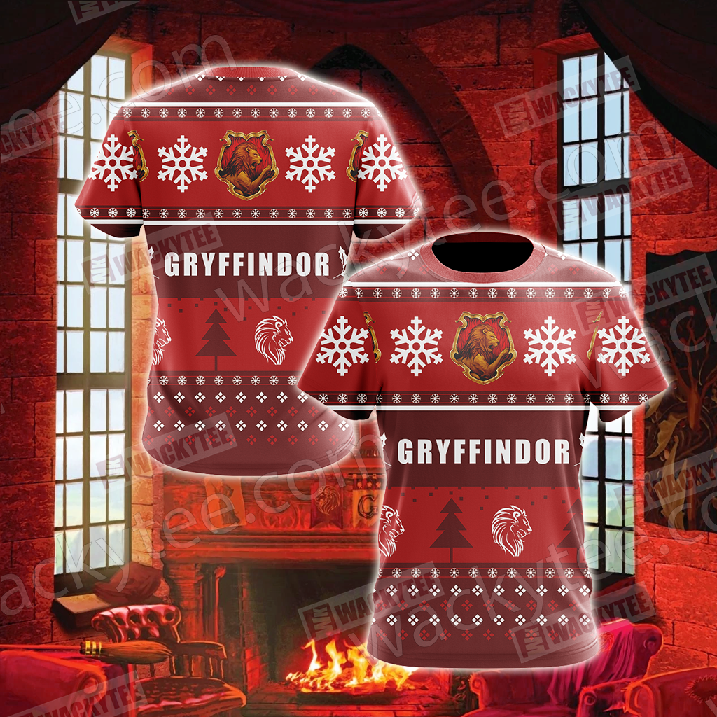 Harry Potter - Gryffindor House New Version Unisex 3D T-shirt