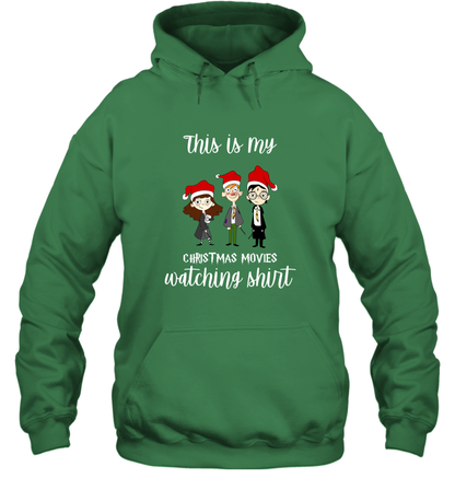 This Is My Christmas Movies Watching Shirt Harry Potter Fan Hoodie Hoodie Irish