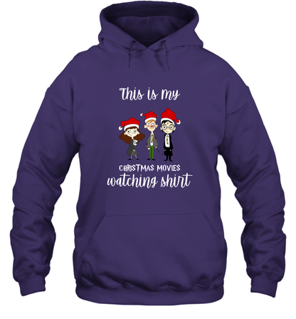 This Is My Christmas Movies Watching Shirt Harry Potter Fan Hoodie Hoodie Purple