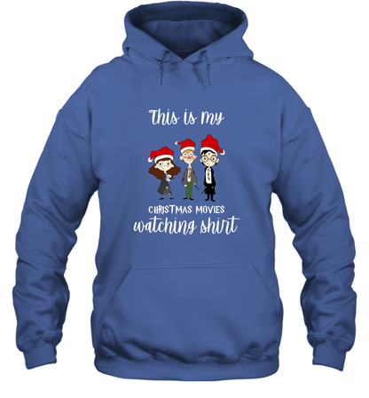 This Is My Christmas Movies Watching Shirt Harry Potter Fan Hoodie Hoodie Royal