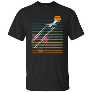 Retro Jet Sunset T-shirt