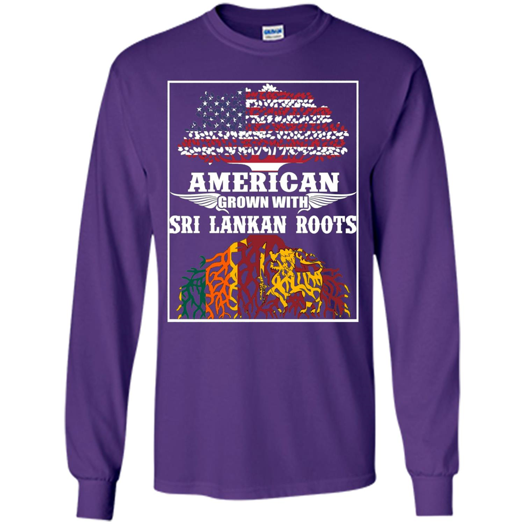 American Grown With Sri Lankan Roots T-shirt