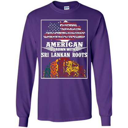 American Grown With Sri Lankan Roots T-shirt
