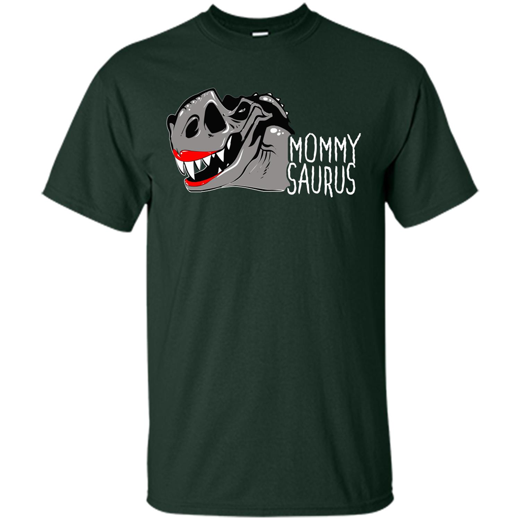 Mommy Saurus T-shirt Forest Green