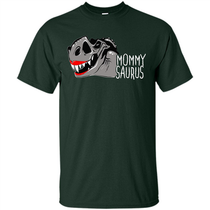 Mommy Saurus T-shirt Forest Green