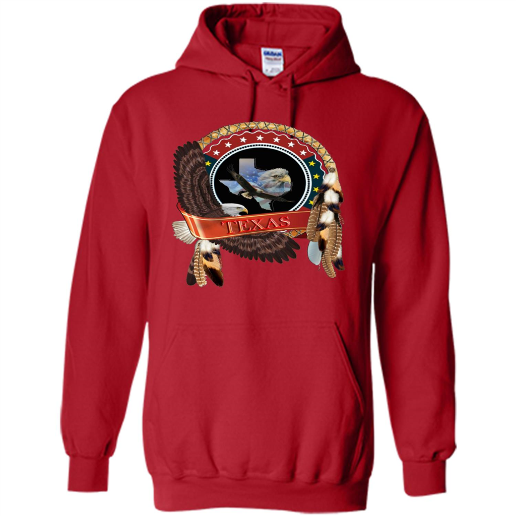 Dream Catcher Texas Art T-shirt Red