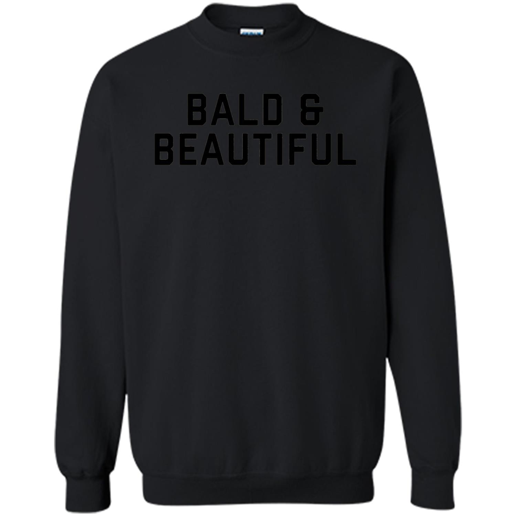 Bald and Beautiful T-shirt Black