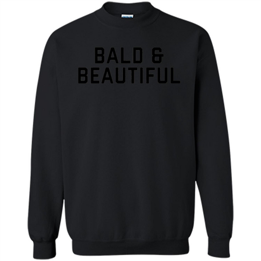 Bald and Beautiful T-shirt Black