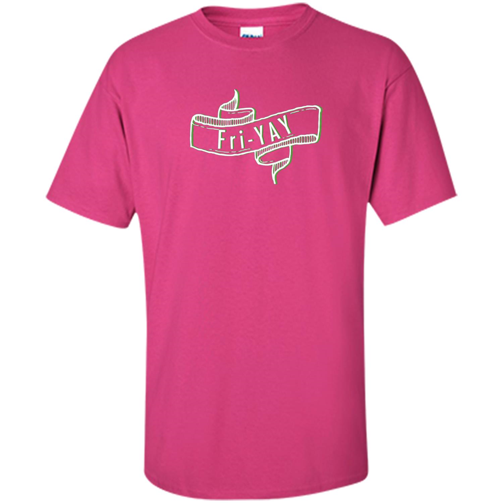 Fri-Yay - Friday T-shirt Heliconia