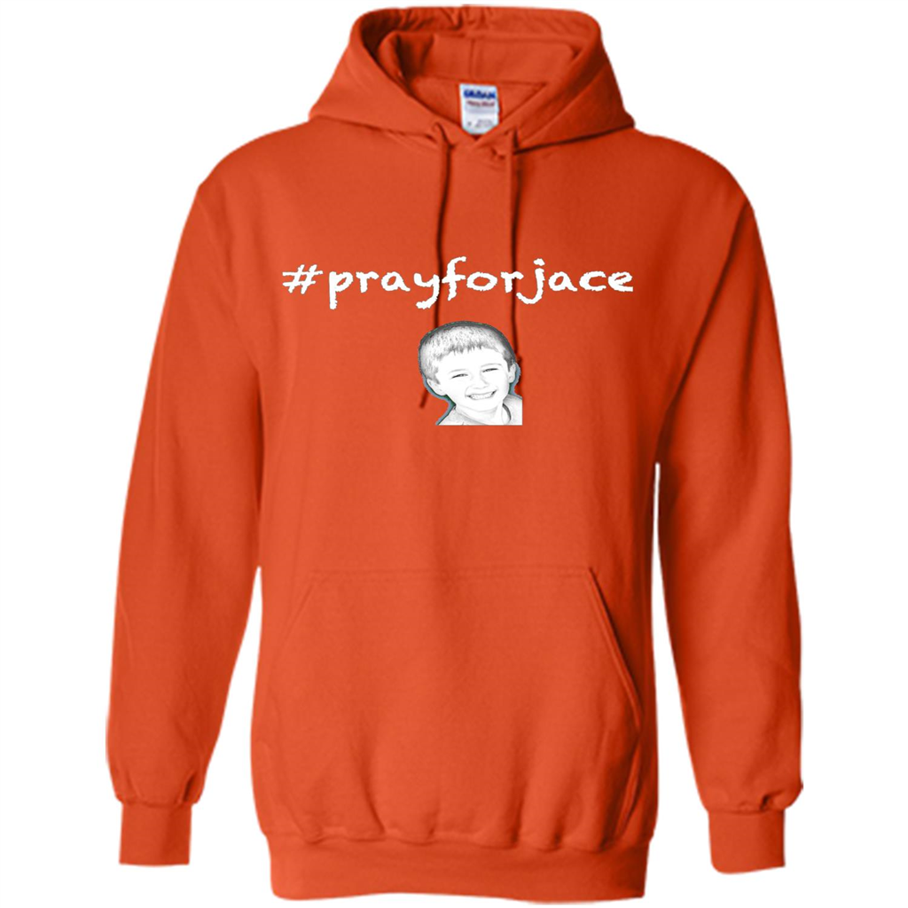 Pray for Jace T-shirt Orange