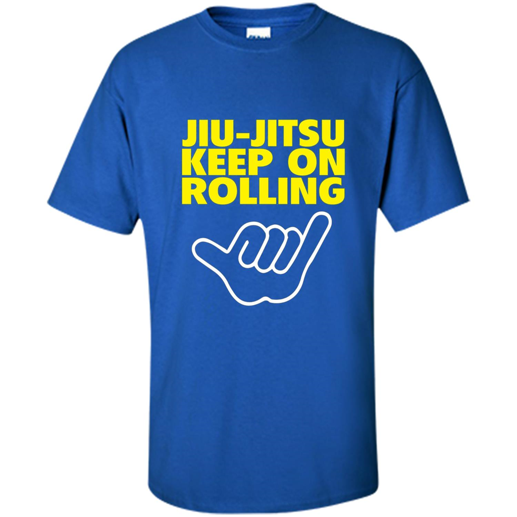 JIU JITSU KEEP ON ROLLING T-SHIRT Royal