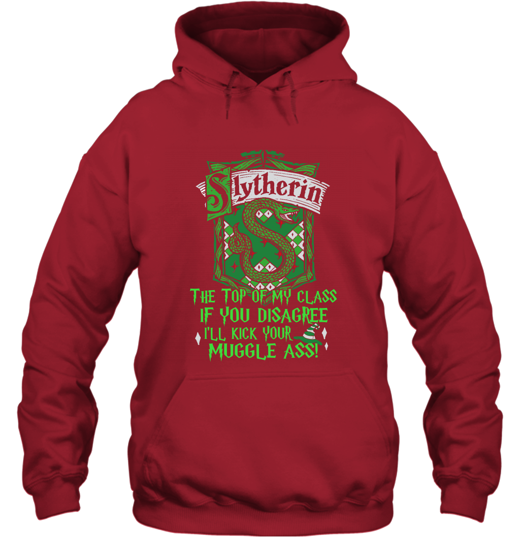 HP QUOTES SLYTHERIN Hoodie Hoodie Red