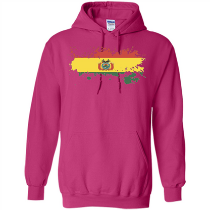 Flag of Bolivia Bolivian T-shirt Heliconia