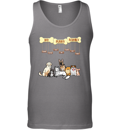My Furry Family Tank Top Tank Top Graphite Heather