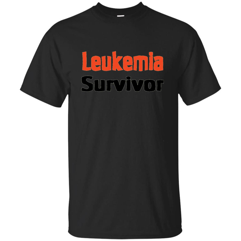 Leukemia Survivor Tshirt Black