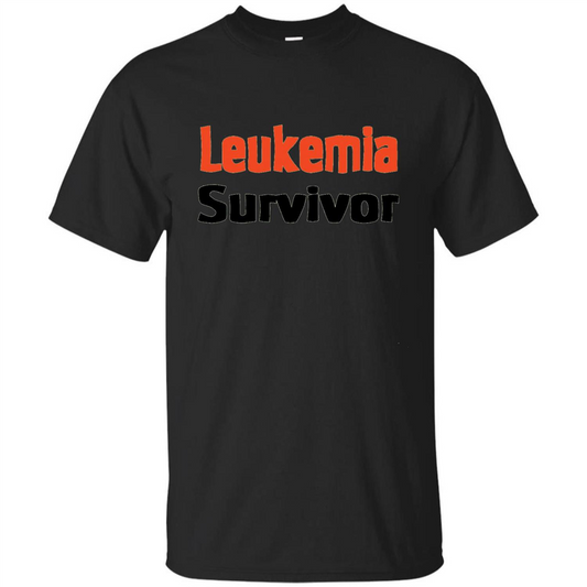 Leukemia Survivor Tshirt Black