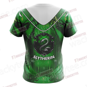 Hogwarts Harry Potter - Slytherin House New Version Unisex 3D T-shirt