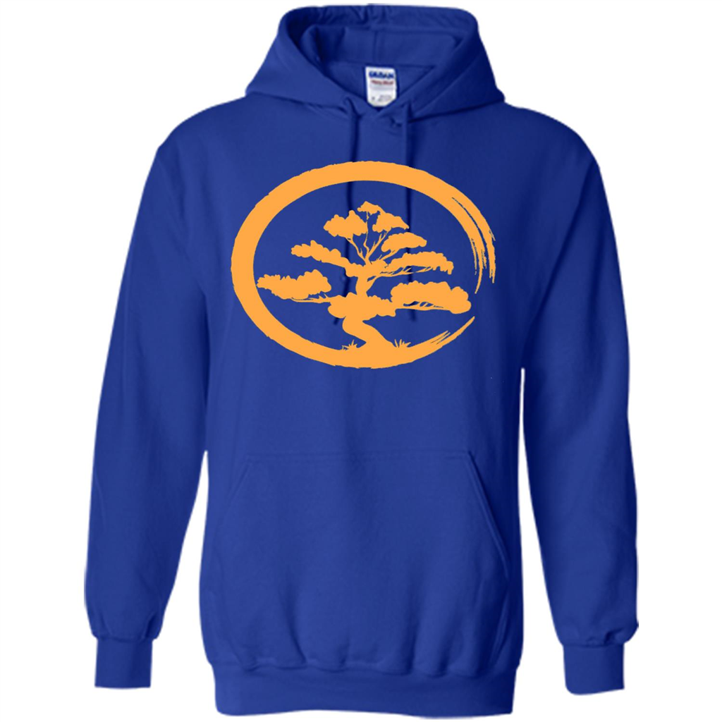 Bonsai Tree Japanese Zen Artist T-shirt Royal
