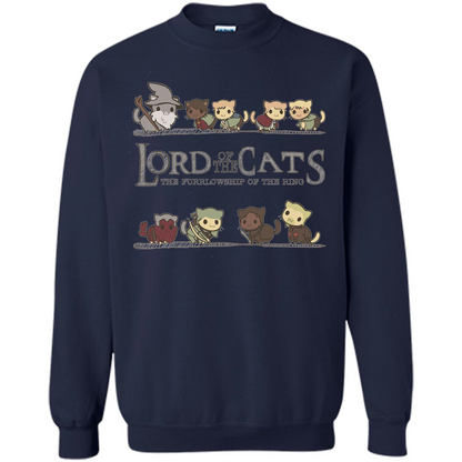 Lord Of Cats Funny T-shirt For Cat Lovers T-shirt