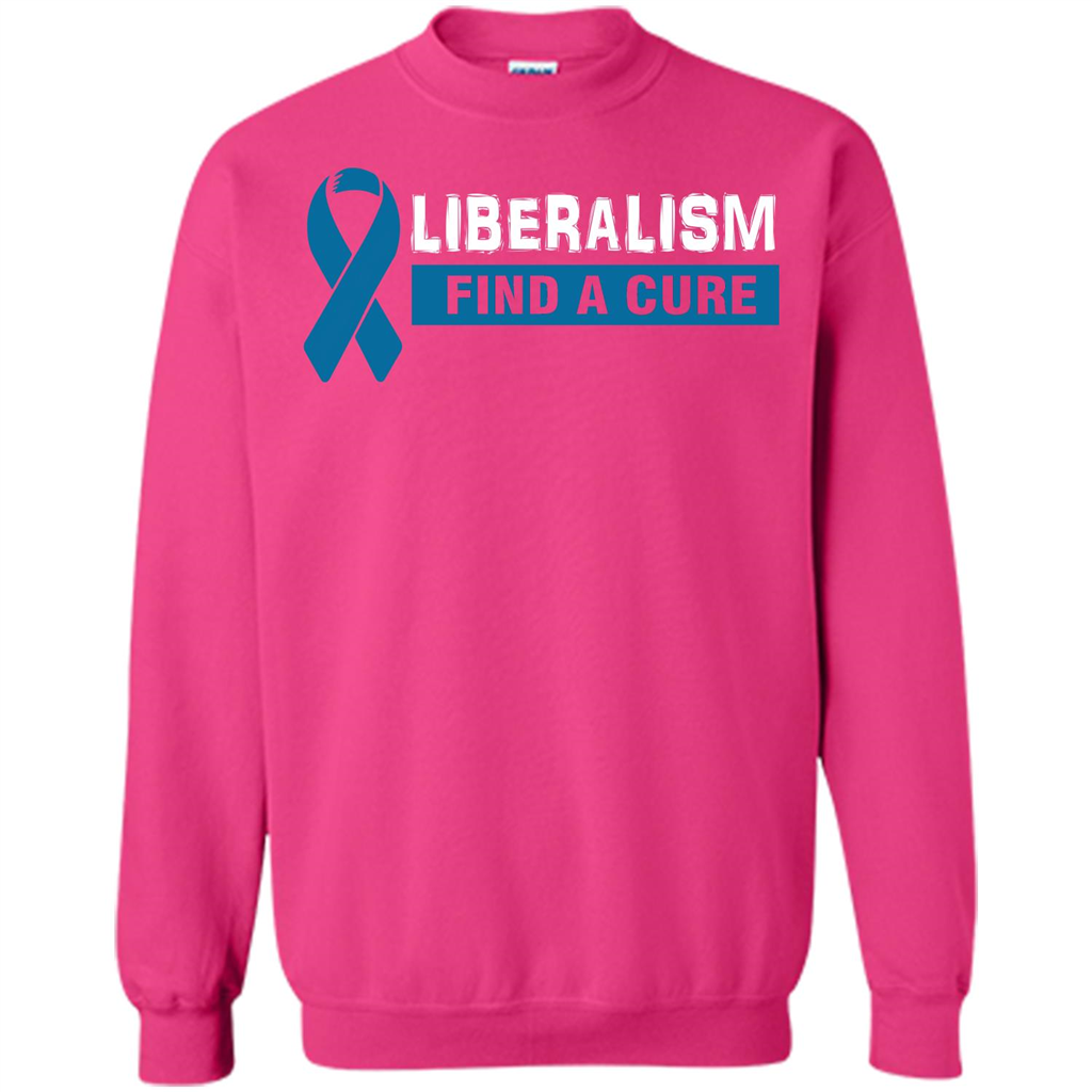 Cancer Awareness T-shirt Liberalism Find A Cure T-shirt Heliconia