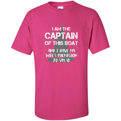 I Am The Captain Of This Boat Heliconia