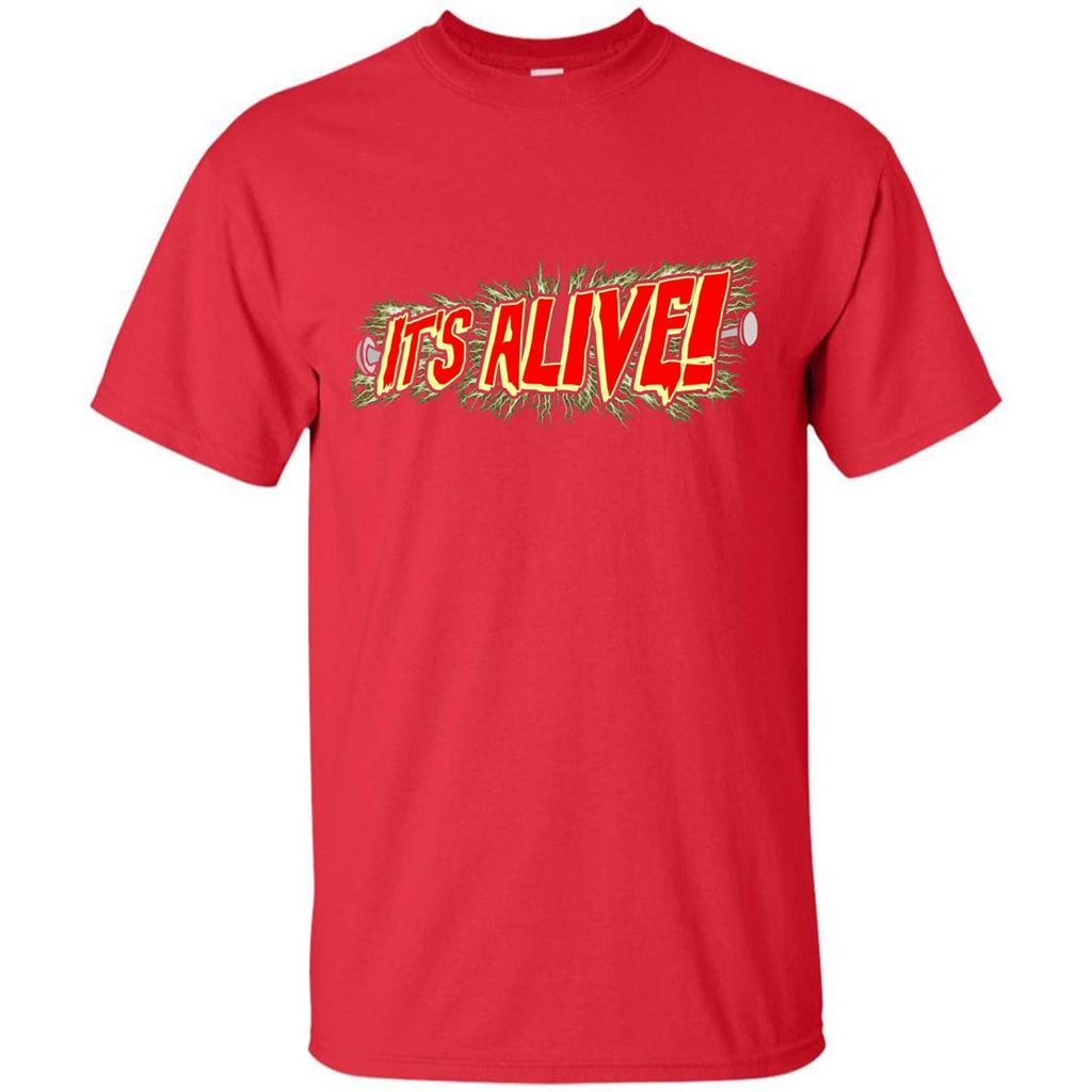 It's Alive Frankenstein T-shirt Red