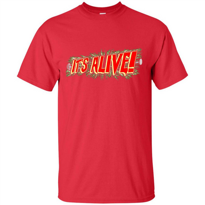 It's Alive Frankenstein T-shirt Red