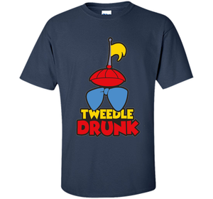 Drunk T-shirt Tweedle Drunk T-Shirt