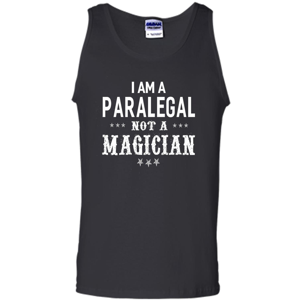 I'm A Paralegal Not A Magician T-shirt Black