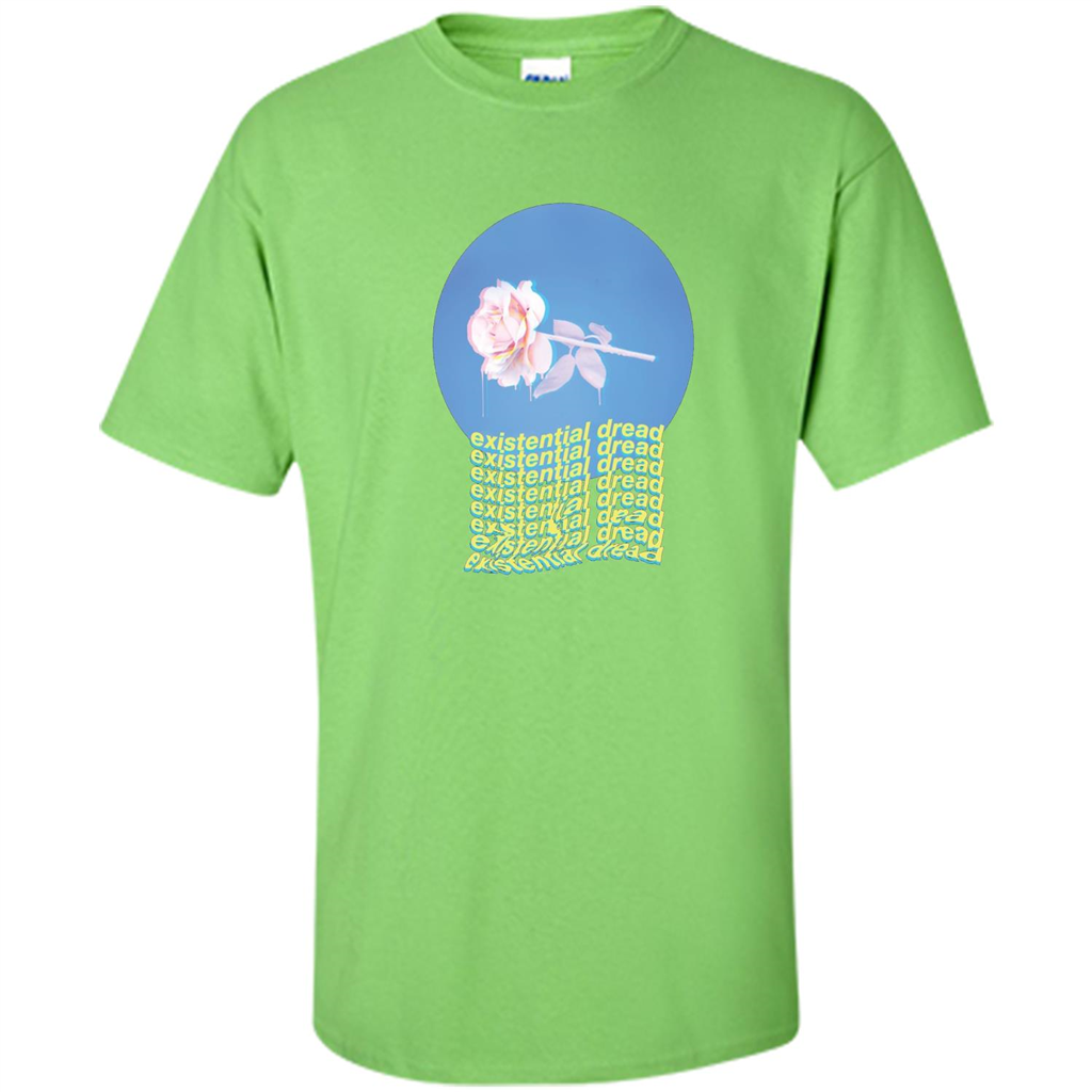 Existential Dread T-shirt Lime