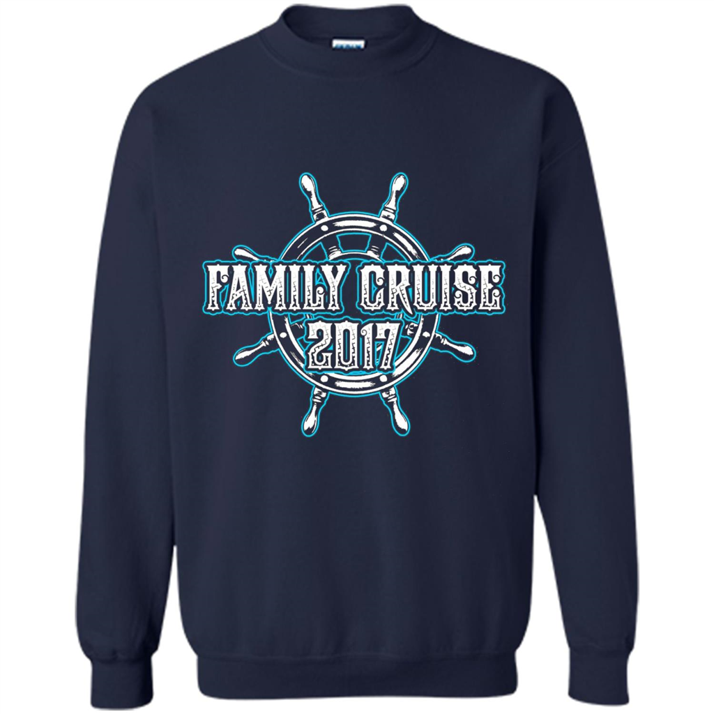 Family Cruise 2017 T-Shirt Family Vacation T-shirt Navy