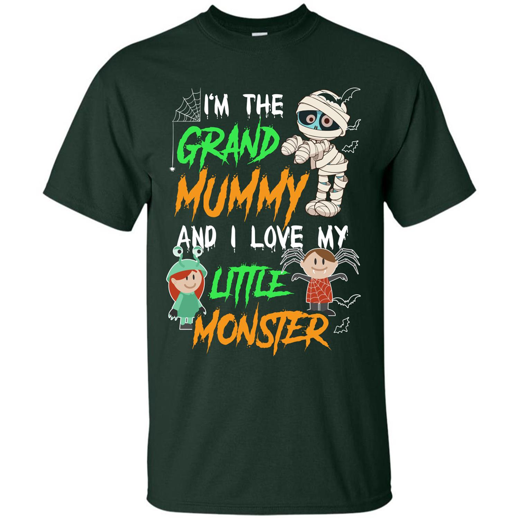 Halloween T-shirt Grand Mummy T-shirt Forest Green