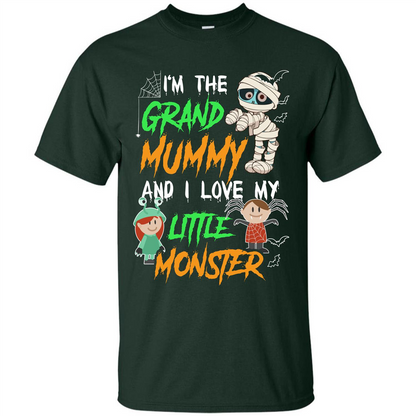 Halloween T-shirt Grand Mummy T-shirt Forest Green