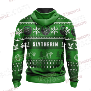 Harry Potter - Slytherin House New Version Unisex Zip Up Hoodie