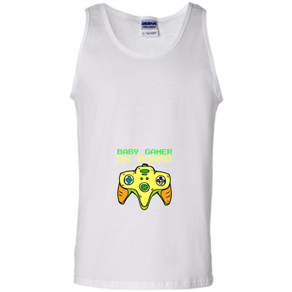 Pregnancy & Birth T-shirt Baby Gamer On Board White
