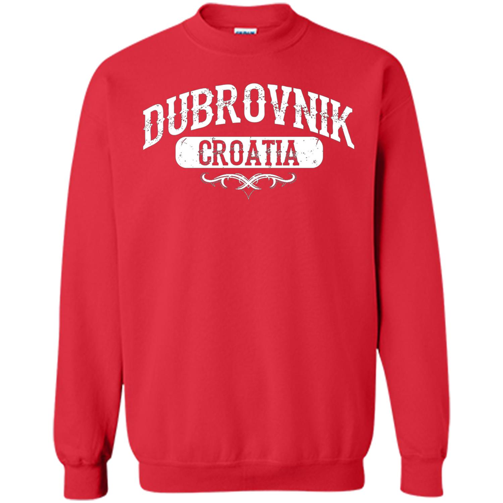 Dubrovnik Croatia T Shirt Red